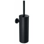 Auralum noir brosse de toilette avec porte - balai wc mural pour salle de bains en acier inoxydable Auralum noir brosse de toilette avec porte - balai wc mural pour salle de bains en acier inoxydable