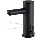 Auralum robinet de lavabo infrarouge noir entièrement automatique eau froide / chaude robinet mitigeur ... Auralum robinet de lavabo infrarouge noir entièrement automatique eau froide / chaude robinet mitigeur ...