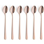 Austin - service 6 cuillres latte macchiato cuivre mat