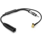 Auto antennes adaptateur sur connecteur din, antenne dab splitter smb adaptateur din adaptateur, antenna ...