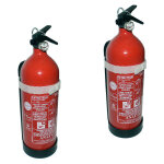 Lot de 2 extincteurs 2kg classe abc avec manomtre autobest