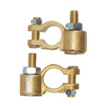 Autobest - cosses de batterie + / - bronze double serrage diesel x 2
