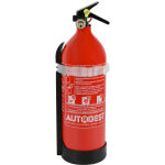 Extincteur 1kg à poudre classe abc avec manomètre autobest Extincteur 1kg à poudre classe abc avec manomètre autobest