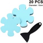 Jalleria - autocollants antidrapants pour baignoire de 20 pices, bandes de douche antidrapantes pour ...