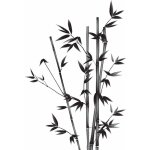 Autocollant mural bambou