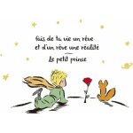 Autocollant mural le petit prince stickers muraux citations fais de ta vie un rve dcoration murale ...