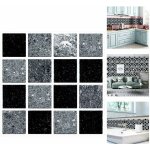 Autocollant en tuile pour salle de bain et cuisine, stickers carrelage autocollant mural imperm�able, ...
