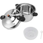 Autocuiseur 80 kpa autocuiseur double poign�e en acier inoxydable grande capacit� ustensiles de cuisine ...