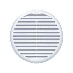 Grille ronde � clips auto - ajustables �135mm blanc - autogyre