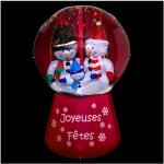 Gonflable boule lumineuse et musicale h 180 cm - feeric christmas Gonflable boule lumineuse et musicale h 180 cm - feeric christmas