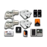 Automatisme � 2 vantaux kit under - v bo�tes de fondation 230v 121994 / 1 - vds