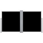 Auvent paravent store brise - vue lat�ral r�tractable de patio jardin terrasse balcon protection visuelle ...