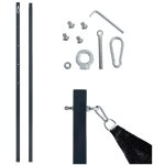 Auvent poteau pour voile solaire kit complet de support pour voile solaire