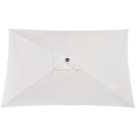 Auvent de remplacement pour parasol de terrasse toile de rechange pour parasol d'ext�rieur �pais et r�sistant ...