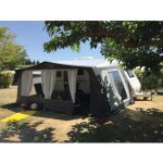 Auvent traditionnel pour caravane java baya sun dimension - 10. 16  10. 50 m, taille - k - 10