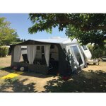 Auvent traditionnel pour caravane java baya sun dimension - 10. 16 � 10. 50 m, taille - k - 10