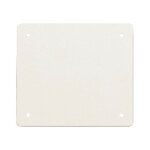 Couvercle pour bo�te � encastrer ip40 blcg02c