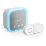 Carillon sans fil flash lumineux et rev�tement textile sona - t avidsen 102508