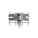 Abreuvoir acier inox. avec fixation