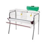 Cage pour poule pondeuses 2 compartiments Cage pour poule pondeuses 2 compartiments