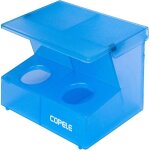Mangeoire  trmie mangeoire pigeons 2 compartiments plastique