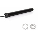 Avosdim - moteur volet filaire court 35 10nm + adaptations axe octo40