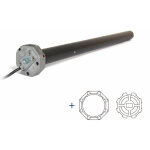 Moteur volet filaire secours avosdim 45 20nm + adaptations axe octo60 Moteur volet filaire secours avosdim 45 20nm + adaptations axe octo60