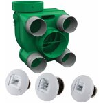 Axelair - hygro ariant - kit hygro b vmc simple flux hygroréglable + bouches piles Axelair - hygro ariant - kit hygro b vmc simple flux hygroréglable + bouches piles