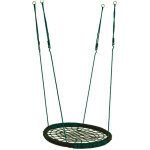 Axi - balan�oire nid d'oiseau enfant 100 cm balan�oire ronde vert pour le jardin