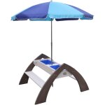 Axi delta table sable et eau / pique nique table d?eau avec couvercle & bo�tes de rangement table de ...