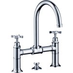 Hansgrohe - axor montreux mitigeur lavabo 2 poignées 220, vidage Hansgrohe - axor montreux mitigeur lavabo 2 poignées 220, vidage