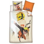 Parure de lit r�versible - naruto - tous les personnages - 135 cm x 200 cm