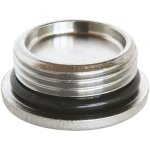 Ayor - bouchon de terminaison auto - tanche mle 3 / 4' laiton nickel