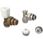 Kit radiateur robinet equerre 15 / 21