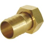 Ayor - raccord cannelé droit - ecrou tournant 3 / 8' pour tuyau d'arrosage Ø12mm Ayor - raccord cannelé droit - ecrou tournant 3 / 8' pour tuyau d'arrosage Ø12mm