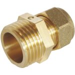 Raccord  compression laiton tc 12 - mle 15 / 21