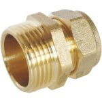 Raccord  compression laiton tc 16 - mle 15 / 21