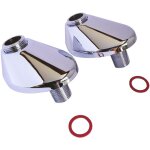 Ayor - raccord excentr de 45mm avec rosace - m15 / 21 m20 / 27