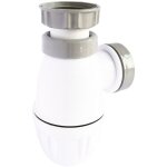 Siphon de lavabo r�glable avec joint int�gr� �32