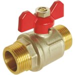 Ayor - vanne � sph�re - m�le / m�le 20 / 27 - manette papillon - passage int�gral