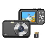 Appareil photo numérique portable, 44 mp, 1080p, zoom 16x, autofocus, retardateur, anti - tremblement, ... Appareil photo numérique portable, 44 mp, 1080p, zoom 16x, autofocus, retardateur, anti - tremblement, ...