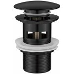 Ayyqh - m20502b bombe vidage salle de bain, bonde lavabo avec trop plein, pop up, noir, m Ayyqh - m20502b bombe vidage salle de bain, bonde lavabo avec trop plein, pop up, noir, m