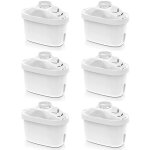 Ayyqh - xvx pack de 6 cartouches filtres pour brita maxtra carafe filtrante bouilloire piece de rechange ...