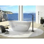 Azura home design - baignoire �lot goya 142x62 cm / 160x70 cm - 160 x 70 cm