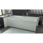 Azura home design - baignoire veneto avec tablier 140 / 150 x 70 et 160 / 170 x 75 - 170 x 75 cm