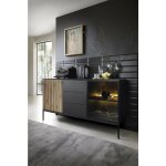 Azura home design - buffet odense 154 cm chne et noir