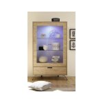 Grand vaisselier vitrine palma 106 cm chêne Grand vaisselier vitrine palma 106 cm chêne