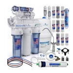 Viva - osmoseur domestique 7 �tapes de filtration ro7 eco line syst�me + 3 jeux de cartouches (12 pi�ces) ...