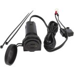 Prise de courant usb double 3, 6a 12 / 24 v - baas