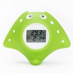 Baby bath thermometer with room thermometer: new and improved sensor technology for baby's health, bathtub ...